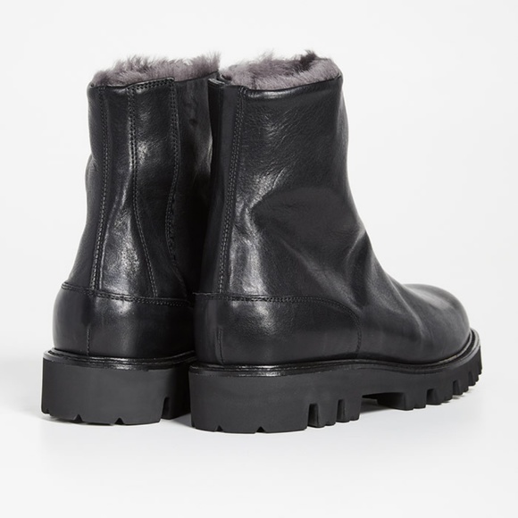 ❤️sold❤️Vince Counter Leather & Shearling Boots - Picture 4 of 7